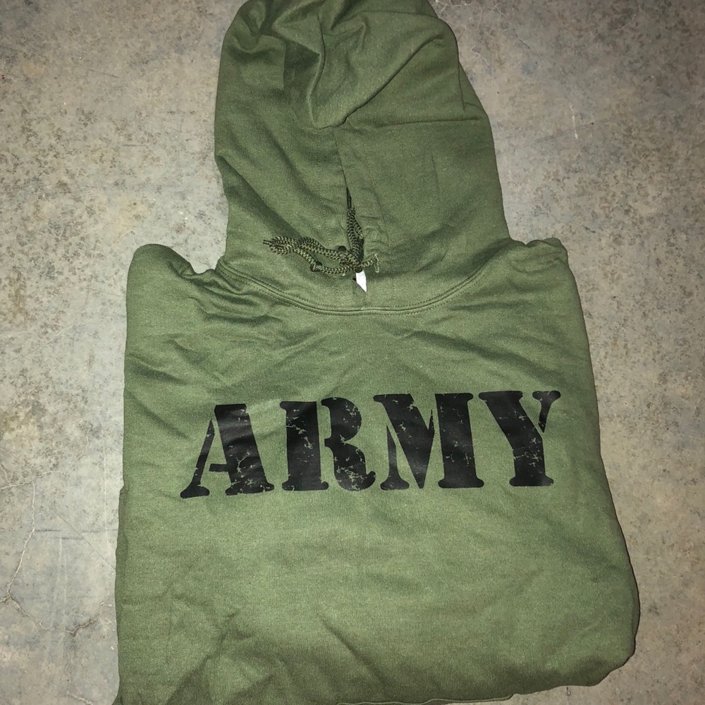 Vintage Army Hoodie